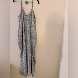 Polka Dot Maxi Dress